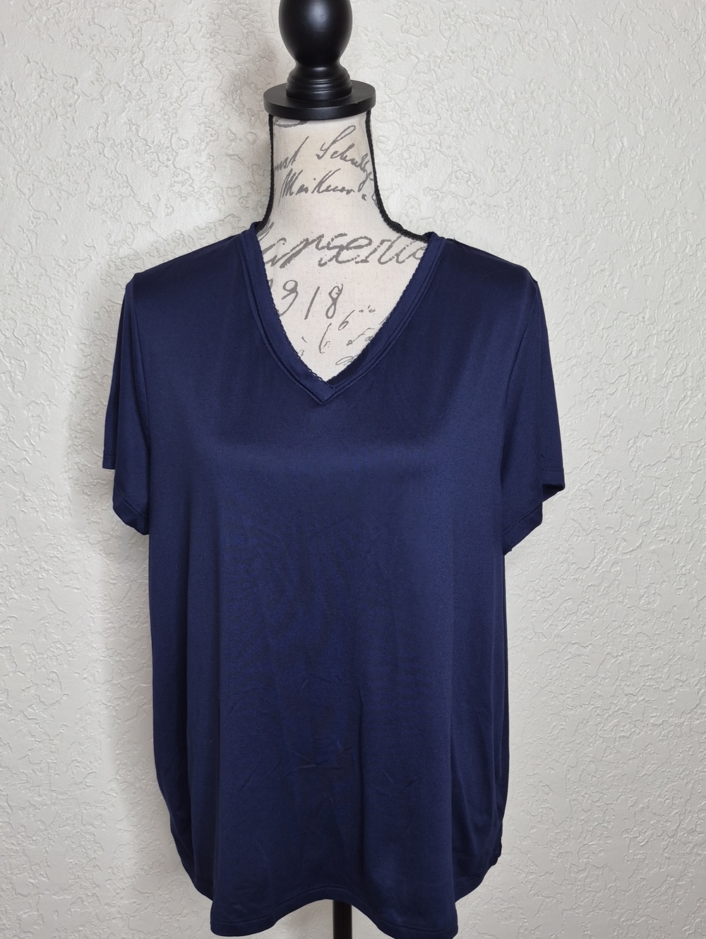 Kim Rogers‎ Intimates Top Blue Size L